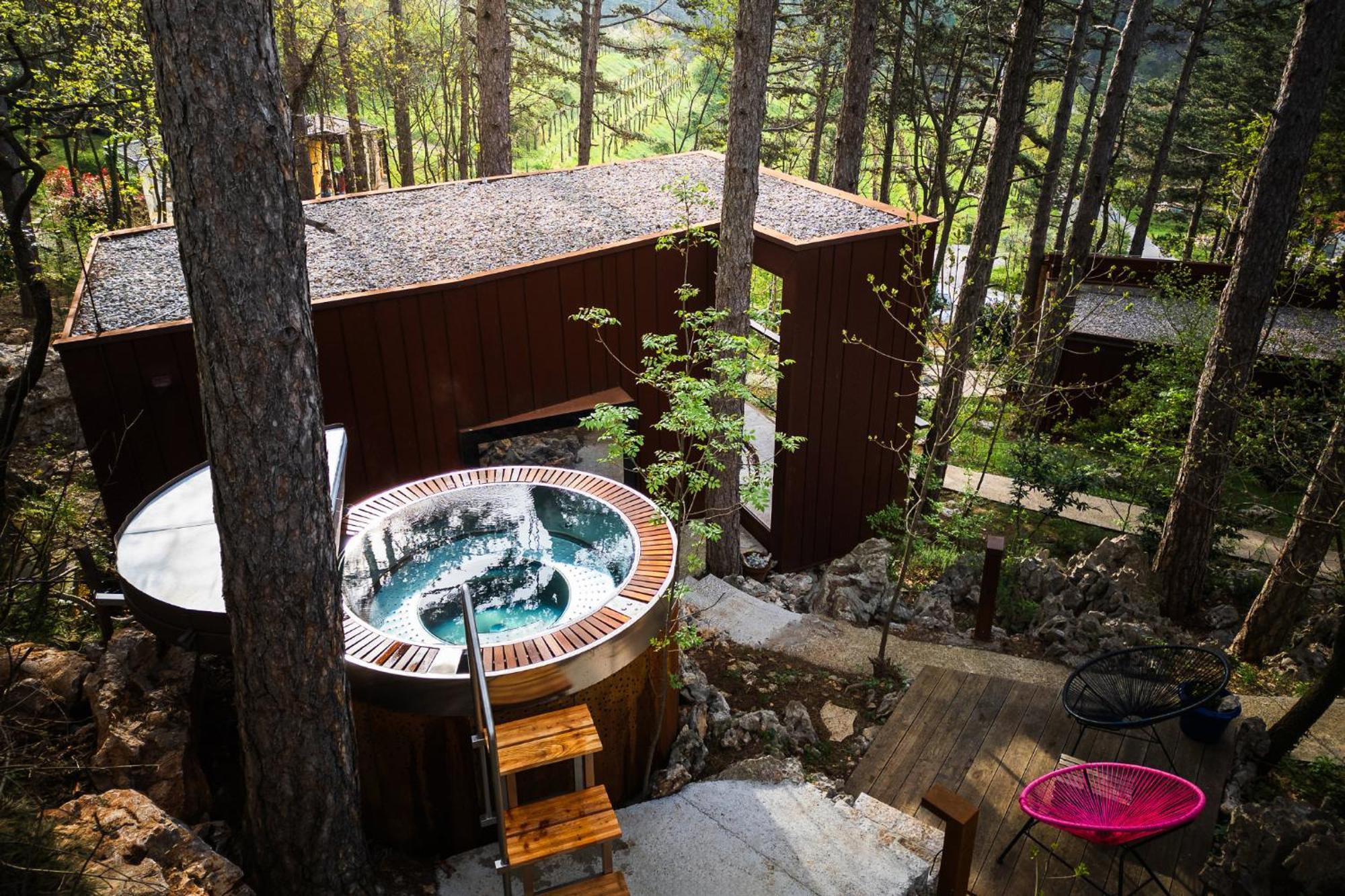 Theodosius Forest Village - Glamping In Vipava Valley Exteriér fotografie